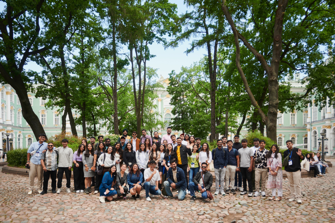 HSE University-St Petersburg Hosts 50 Students from Top Indian Universities Illustration for news: HSE University-St Petersburg Hosts 50 Students from Top Indian Universities