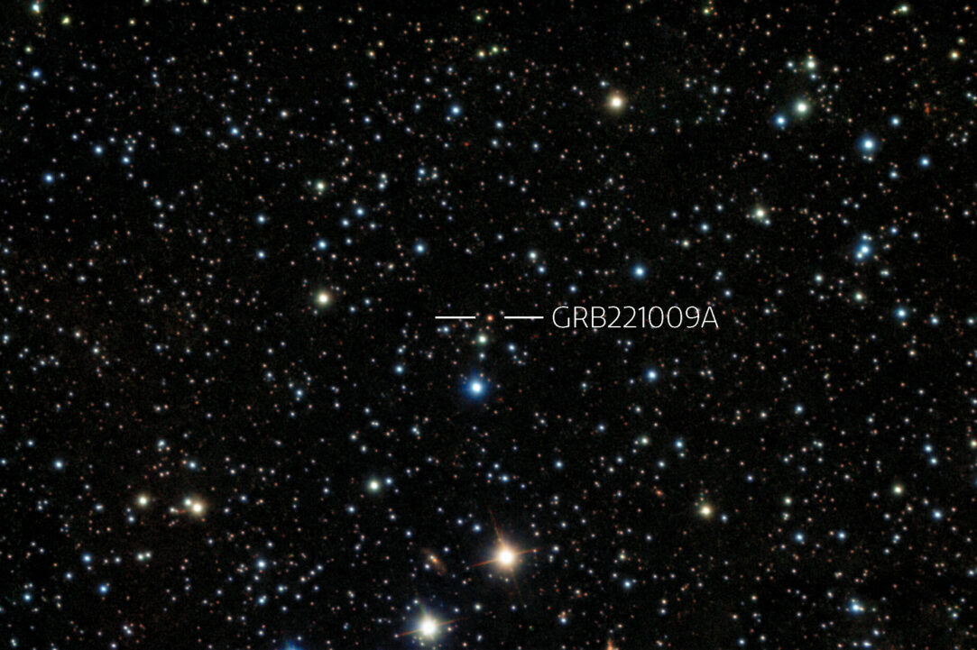 Scientists Record GRB 221009A, the Brightest Gamma-Ray Burst in Cosmic History Illustration for news: Scientists Record GRB 221009A, the Brightest Gamma-Ray Burst in Cosmic History